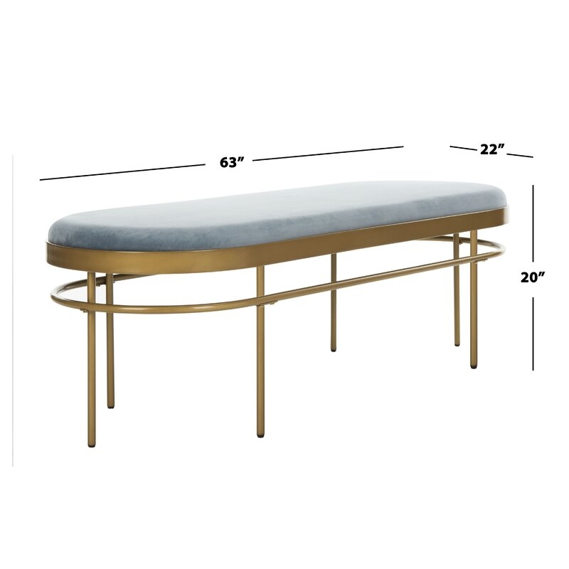 Burdette Upholstered Bench - Image 2