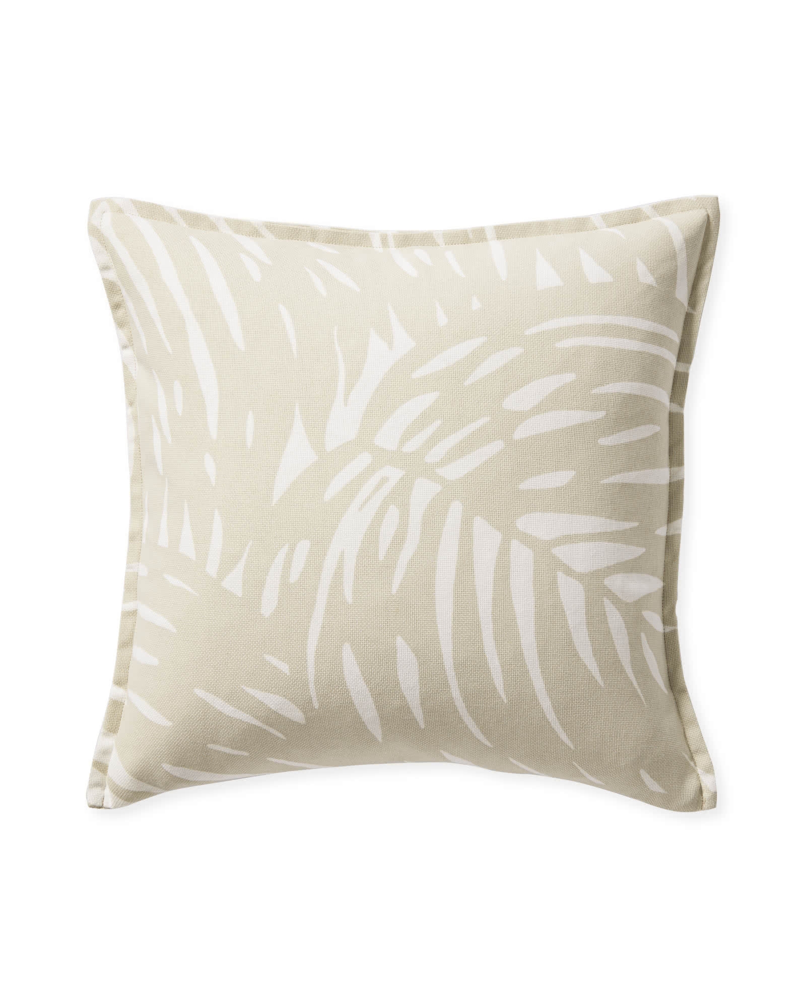 Palm Outdoor Pillow Cover - Natural - Image 0