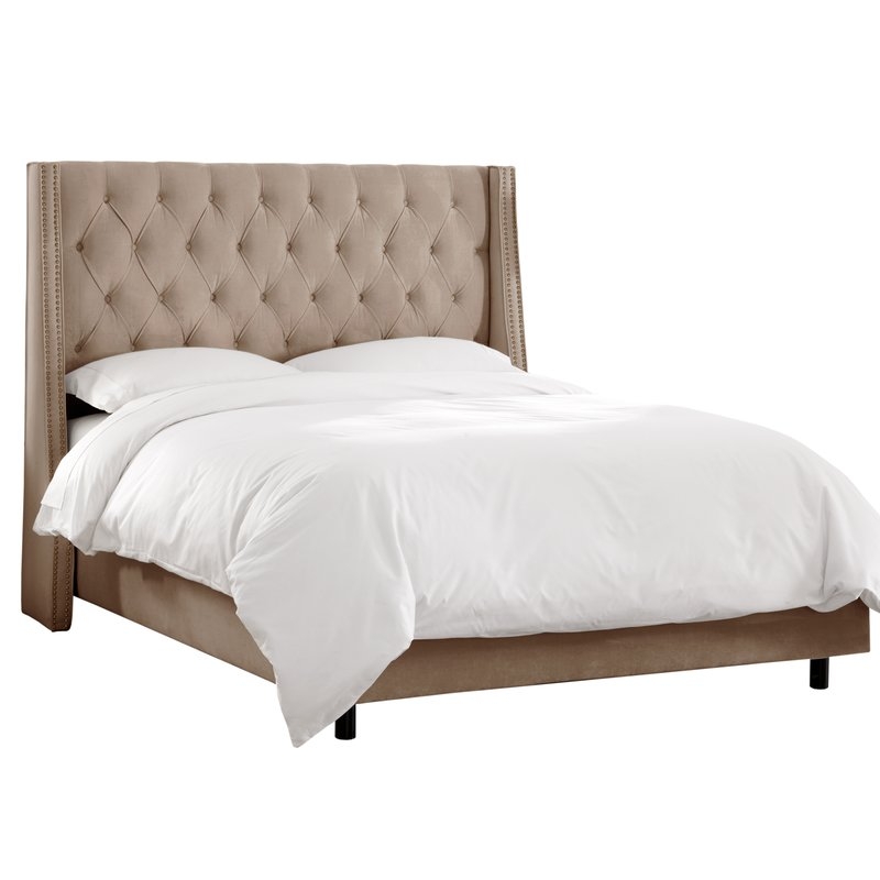 Beesley Upholstered Panel Bed - Cal king - Mondo - Image 1