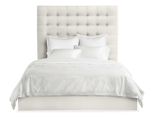 Avery Bed - White Sunbrella - Image 0