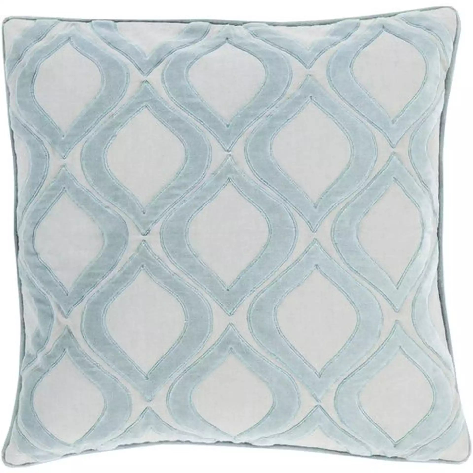 Alexandria Throw Pillow, 22" x 22", with down insert - Image 0