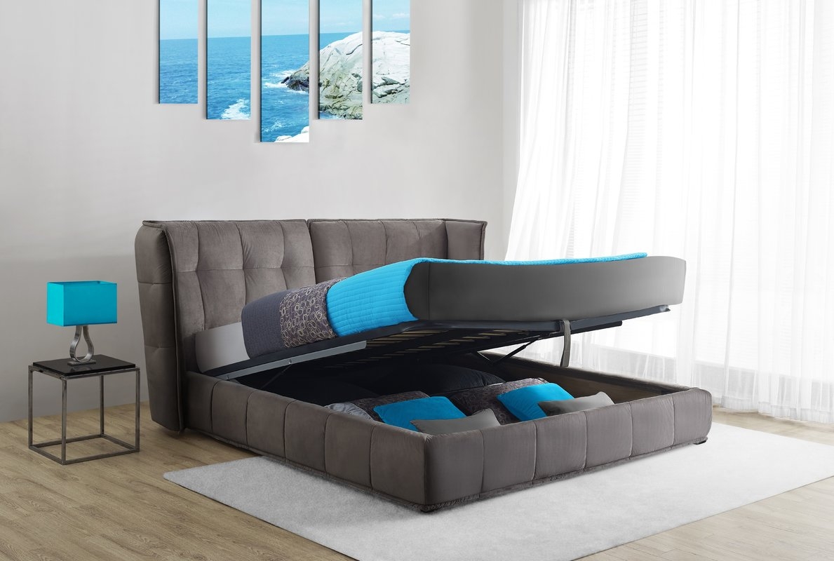 Shaquille Upholstered Storage Platform Bed See More by Brayden Studio - Image 1