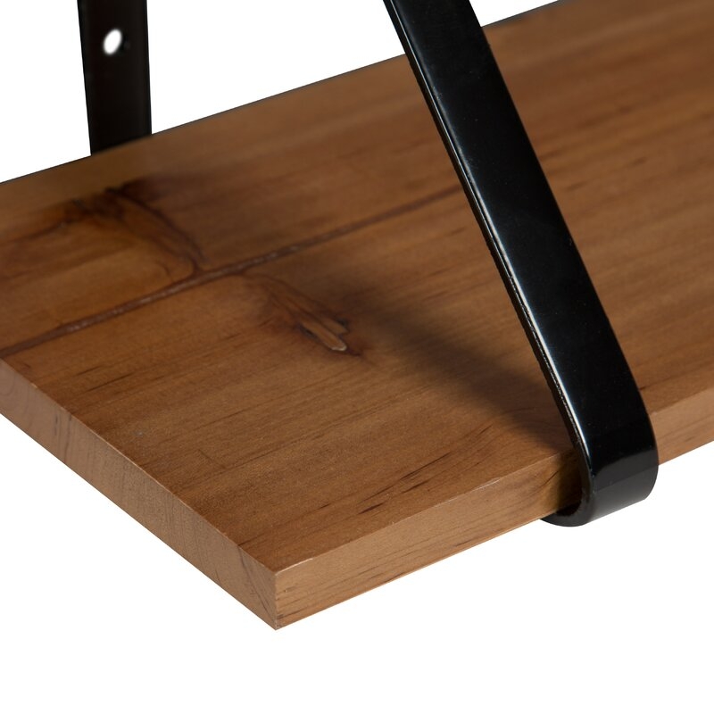 Mcmartin Wooden 2 Piece Bracket Shelf Set (Set of 2) - Image 1
