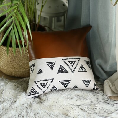 Livingon Decorative Geometric 17" Throw Pillow Cover - Image 0