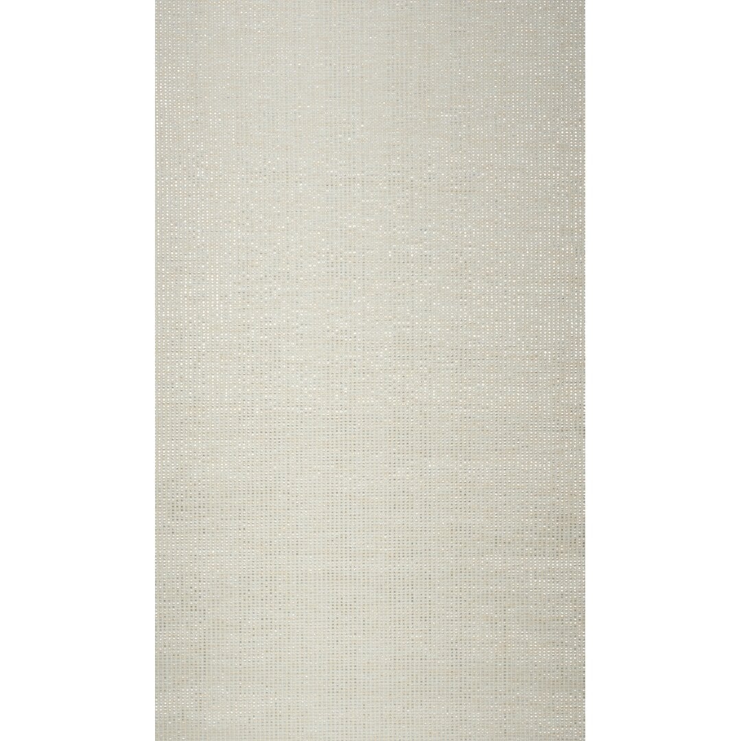 "Schumacher Paperweave 288' L x 36"" W Metallic Wallpaper Roll" - Image 0