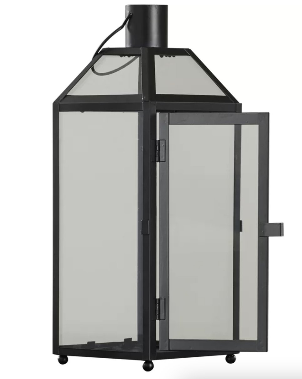 Tabletop Lantern, Black - Image 2