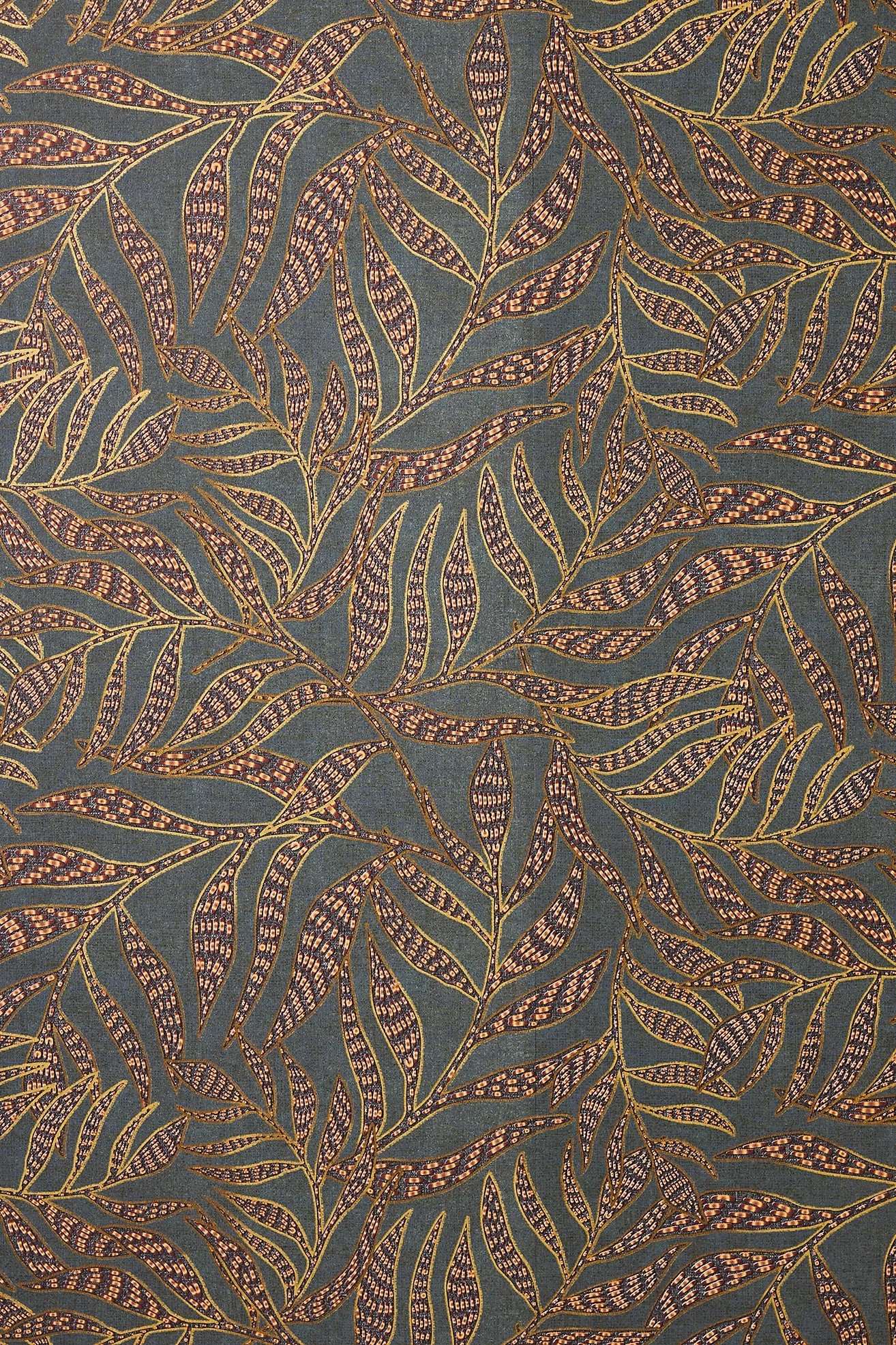 Montrose Leaves Wallpaper - Image 1