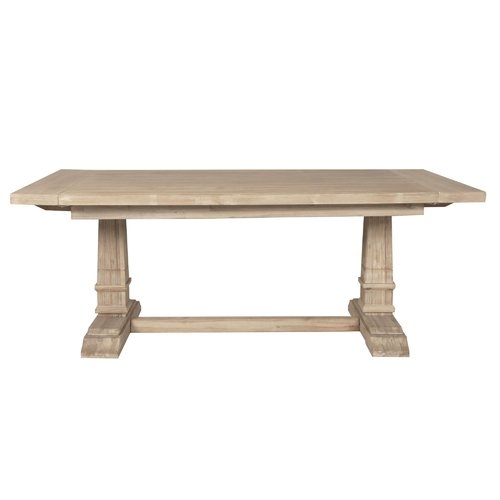 Parfondeval Leaf Extension Dining Table in Stone Wash - Image 0