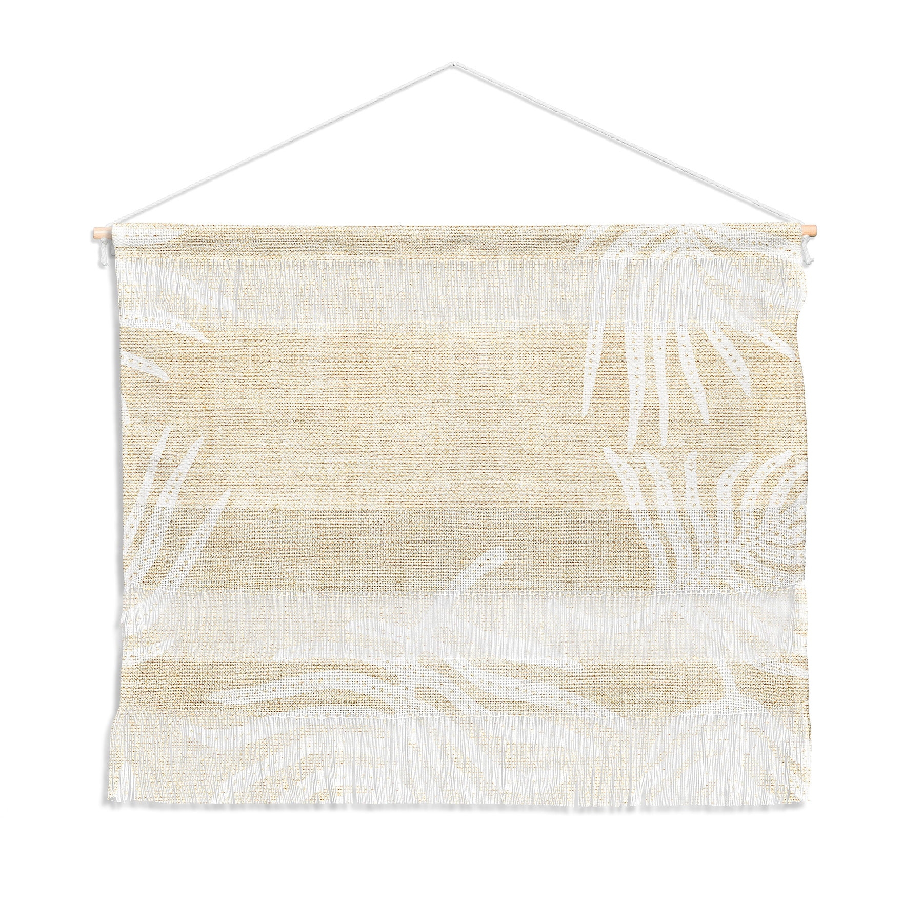 Palm Linen by Holli Zollinger - Wall Hanging Landscape Small 26" x 18.25" - Image 0