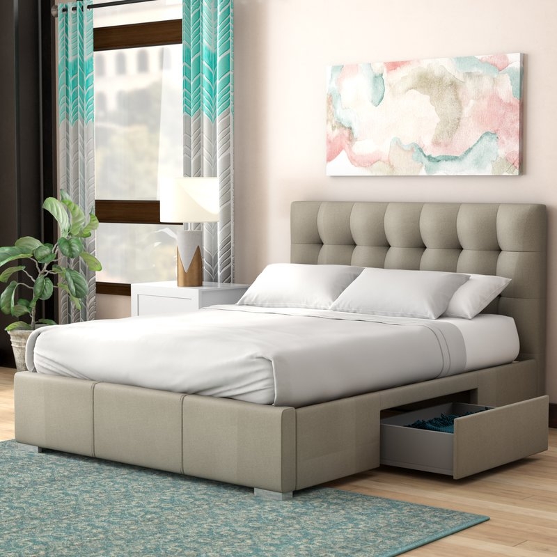 Alejo Upholstered Storage Platform Bed - Image 3