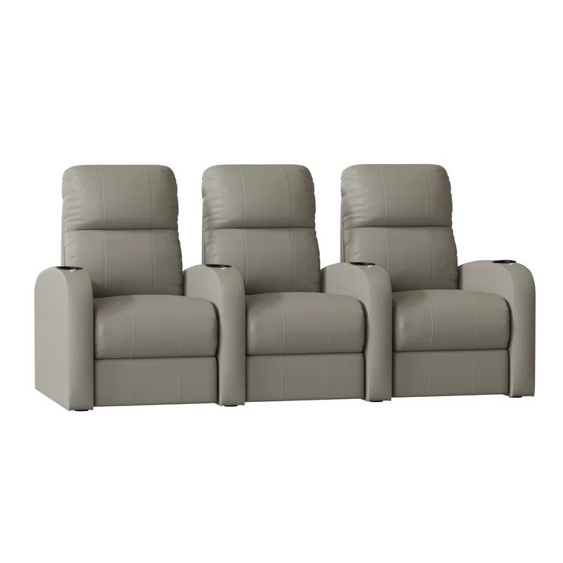 Home Theater Recliner (Row of 3) Power Recline - Image 0