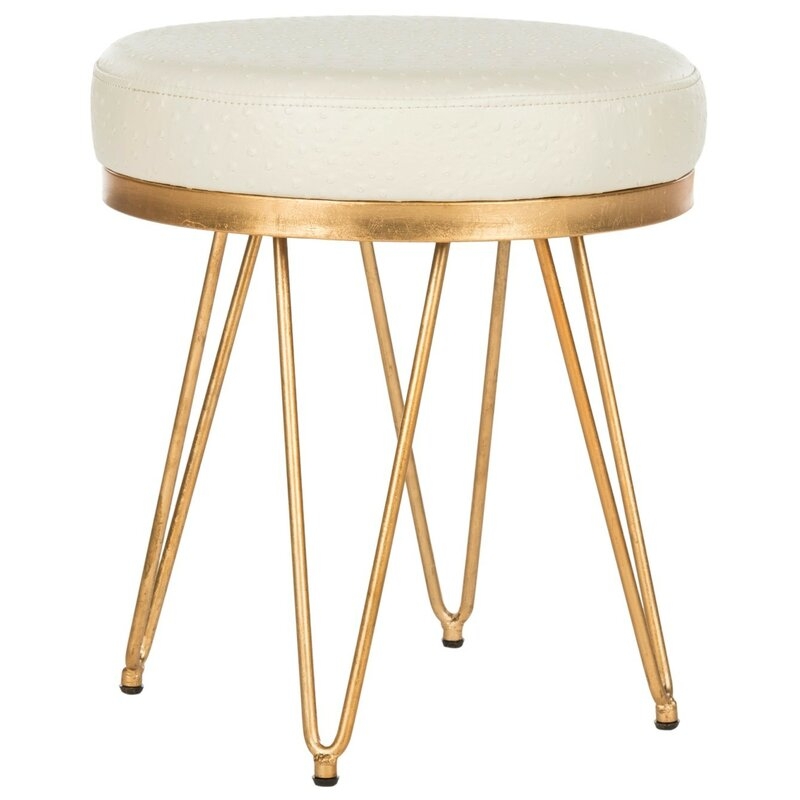 Ostrich Vanity Stool - Image 3