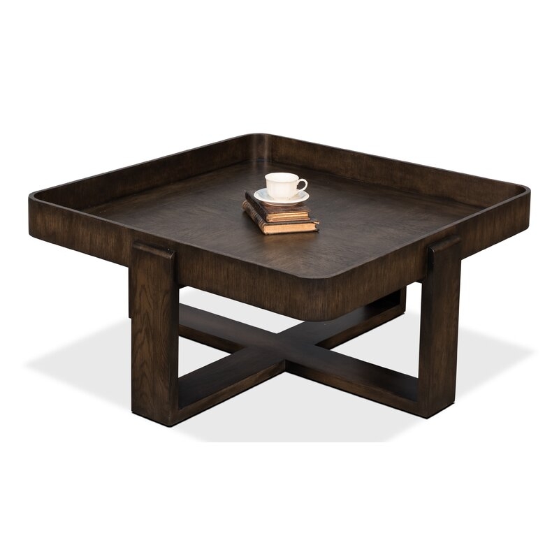 Sarreid Ltd Cross Legs Coffee Table - Image 1