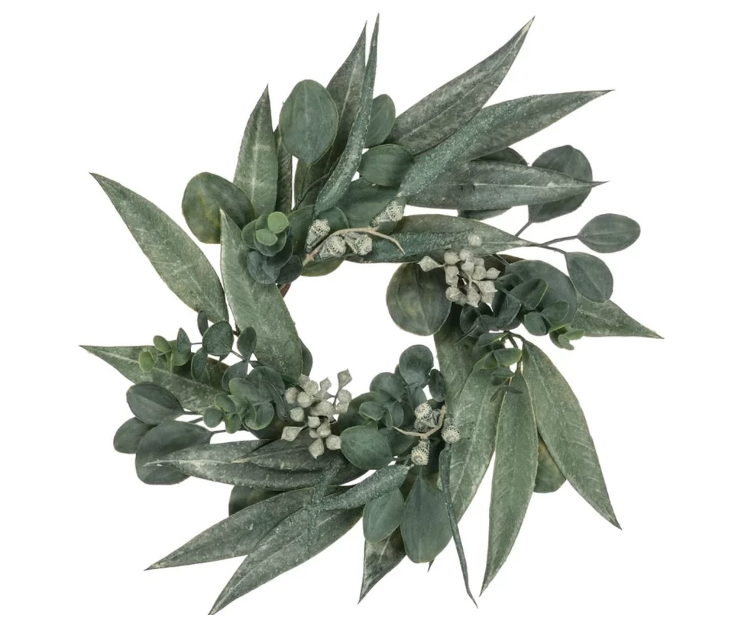 California Eucalyptus Polyester Wreath - Image 0