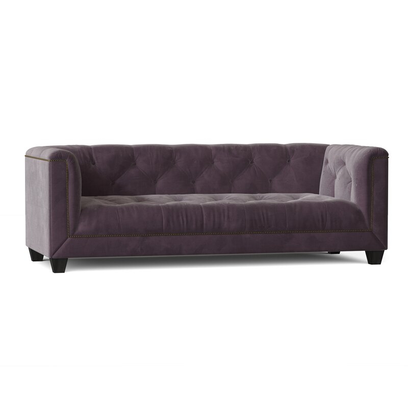 "Taylor Burke Home Guillaume Tuxedo Arm Sofa" - Image 0