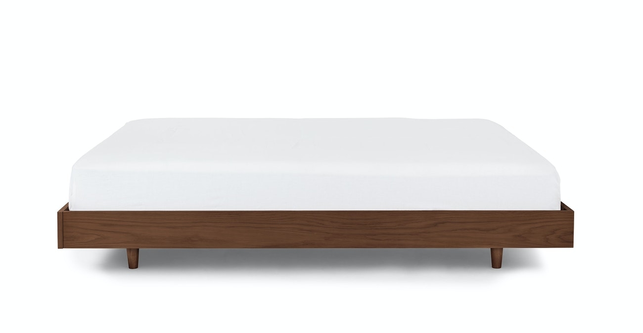 Basi Walnut Queen Bed Frame - Image 0
