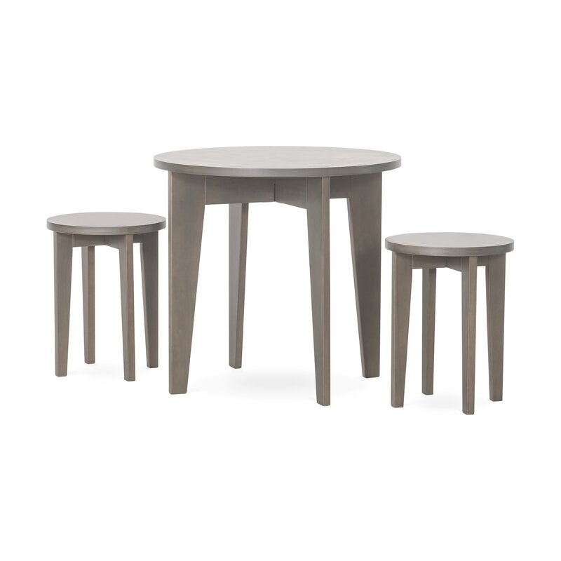 Albion Kids 3 Piece Round Table and Chair Set - Image 0