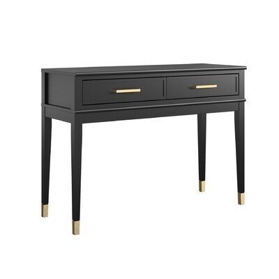 Westerleigh 41" Console Table, Black - Image 0