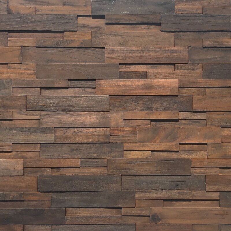 24" Reclaimed Solid Wood Wall Paneling - Image 0