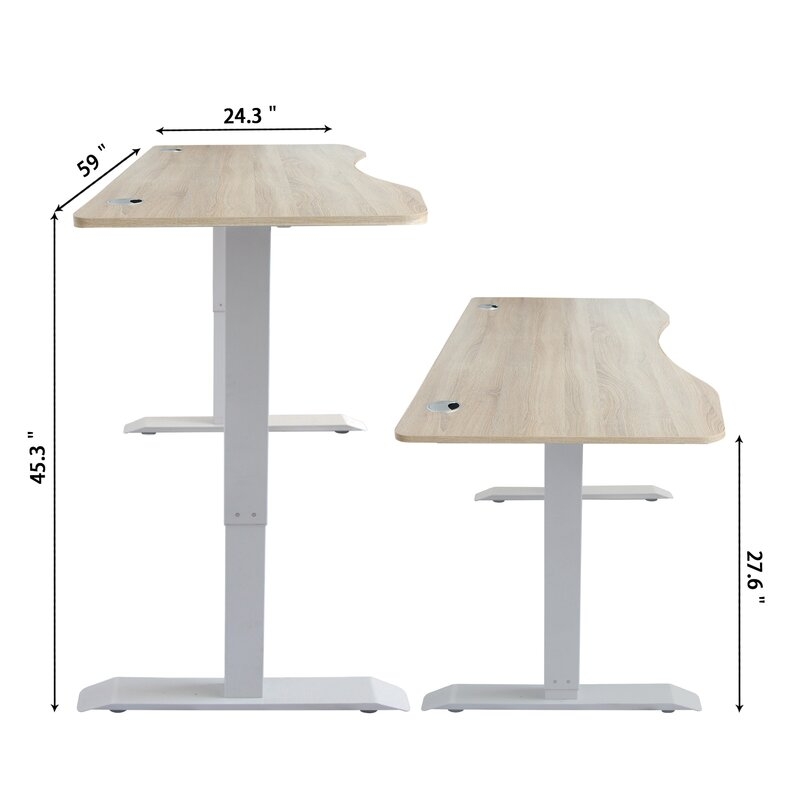 Lesure Electric Height Adjustable Desk - Image 1