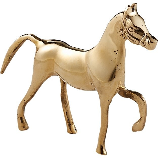 brass horse - Image 0