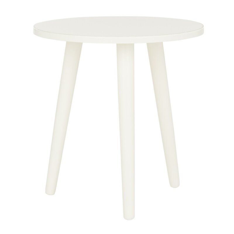 Safavieh Orion End Table Color: Distressed White - Image 0