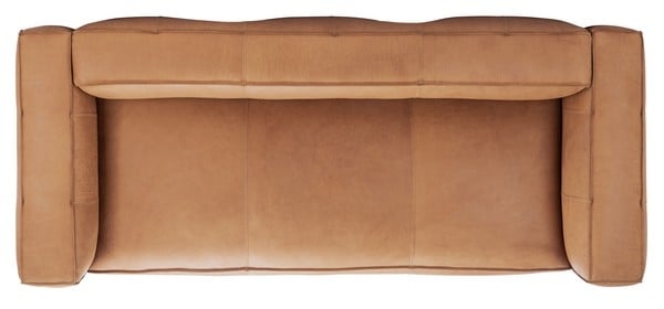Grover Leather Sofa - Camel - Arlo Home - Image 5