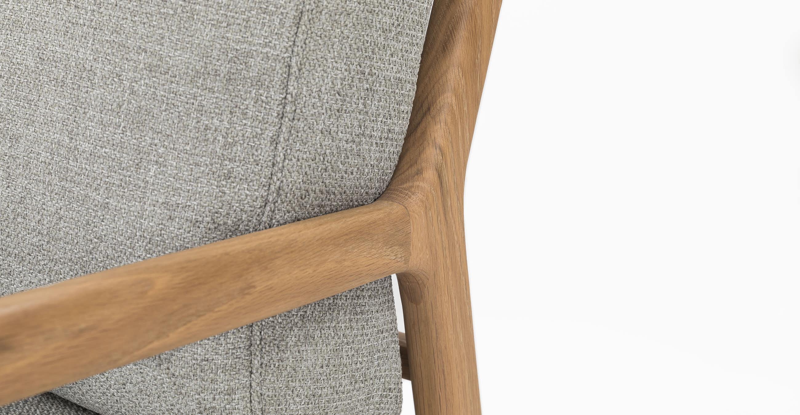 Denman Vapor Gray Chair - Image 3