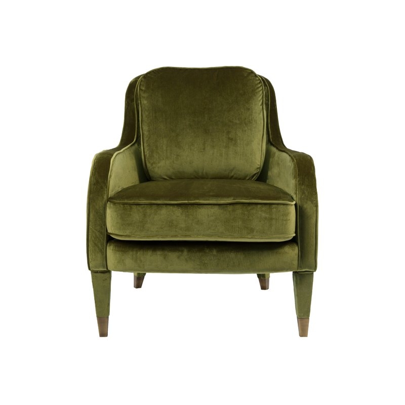 Weitzman Armchair - Green - Image 0