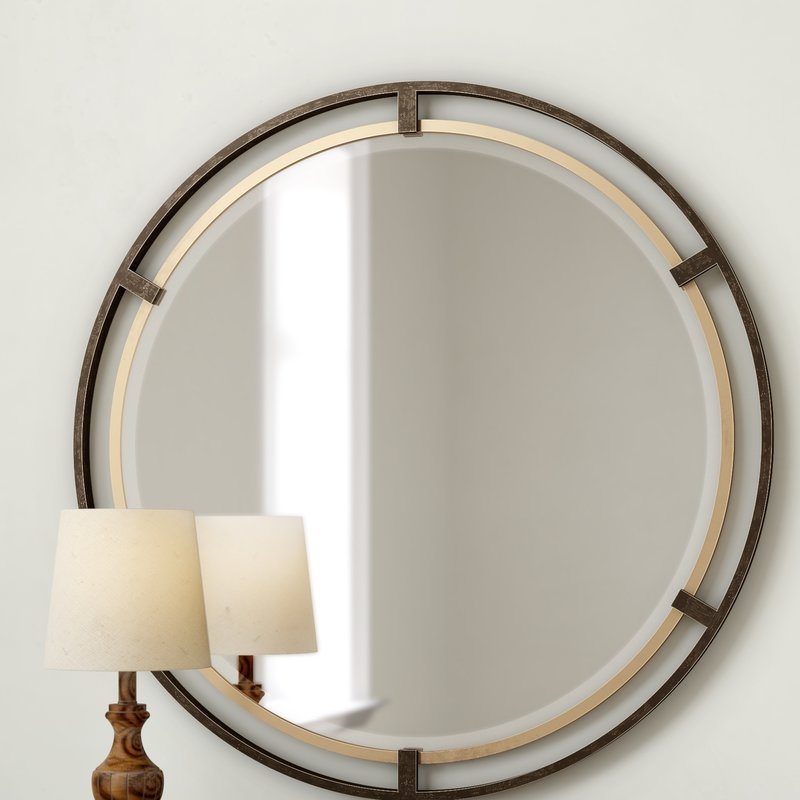 Pia Carrizo Round Accent Mirror - Image 1