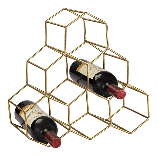 Stetson 6 Bottle Tabletop Wine Rack - Image 0