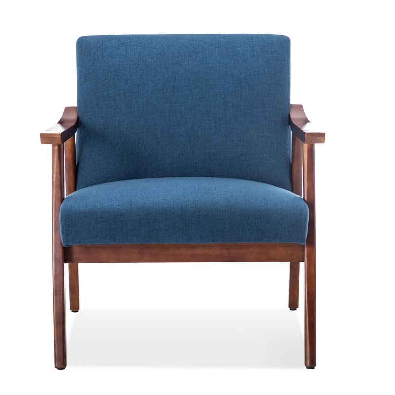 Dallin Arm Chair_ Navy Blue - Image 0
