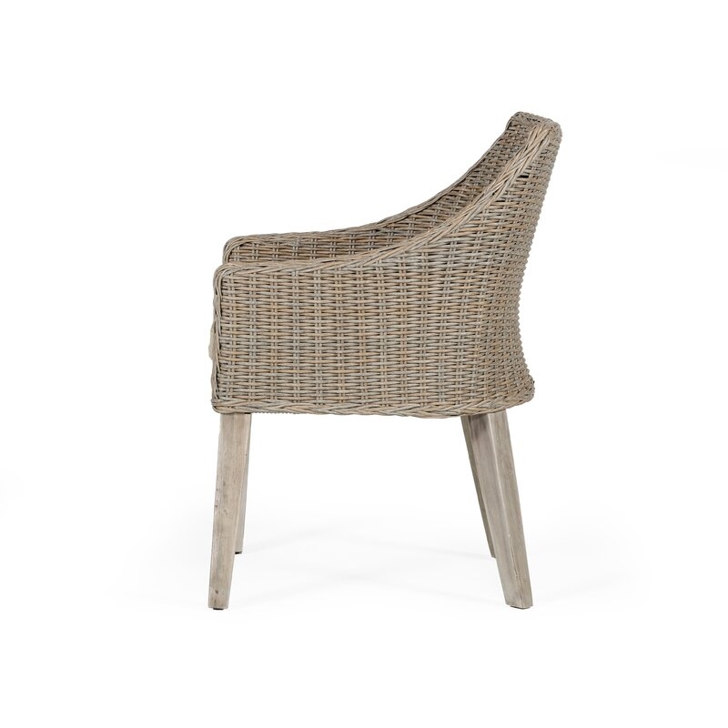 Vinci Patio Dining Armchair with Cushion - Image 3
