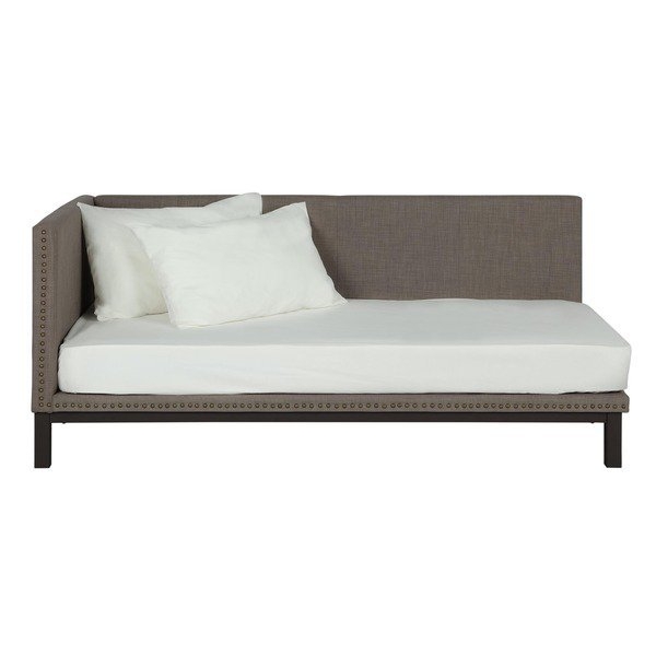 Avenue Greene Mid-century Grey Upholstered Modern Daybed - Image 0