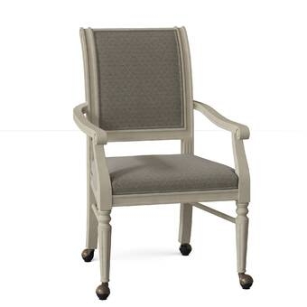 Delano Upholstered  King Louis back Arm chair - Image 0