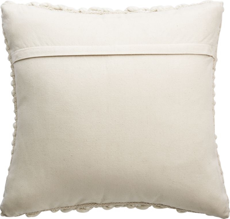 20" Tillie Wool Pillow with Down-Alternative Insert - Image 3