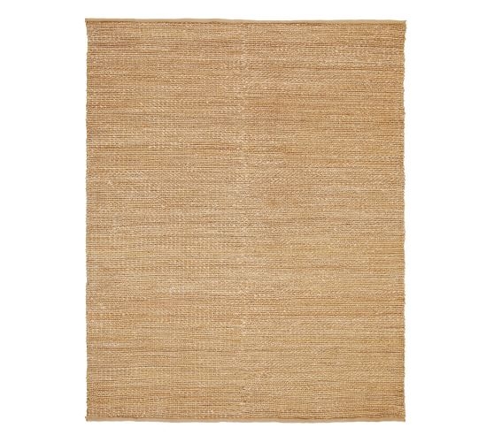 Heather Chenille/Jute Rug, 10x14', Natural - Image 0