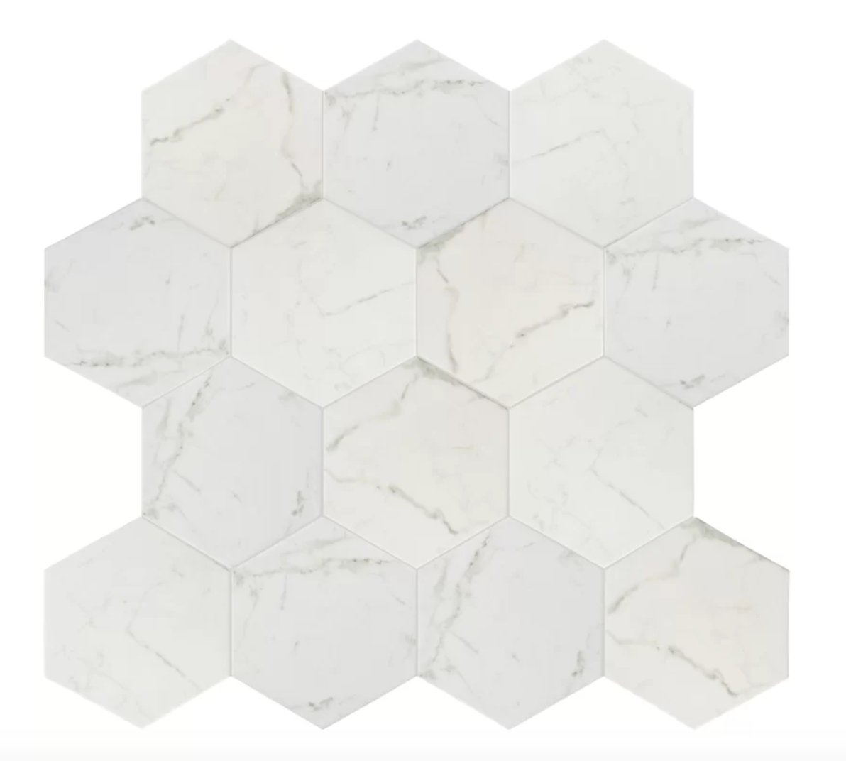 Karra 7" x 8" Porcelain Stone Look Wall & Floor Tile-per box - Image 0