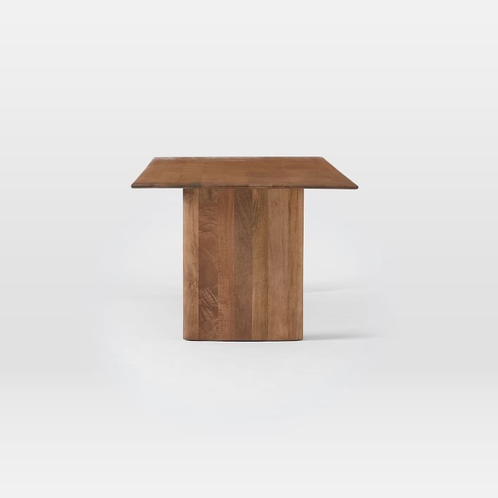 Anton Solid Wood Dining Table, Burnt Wax - Image 3