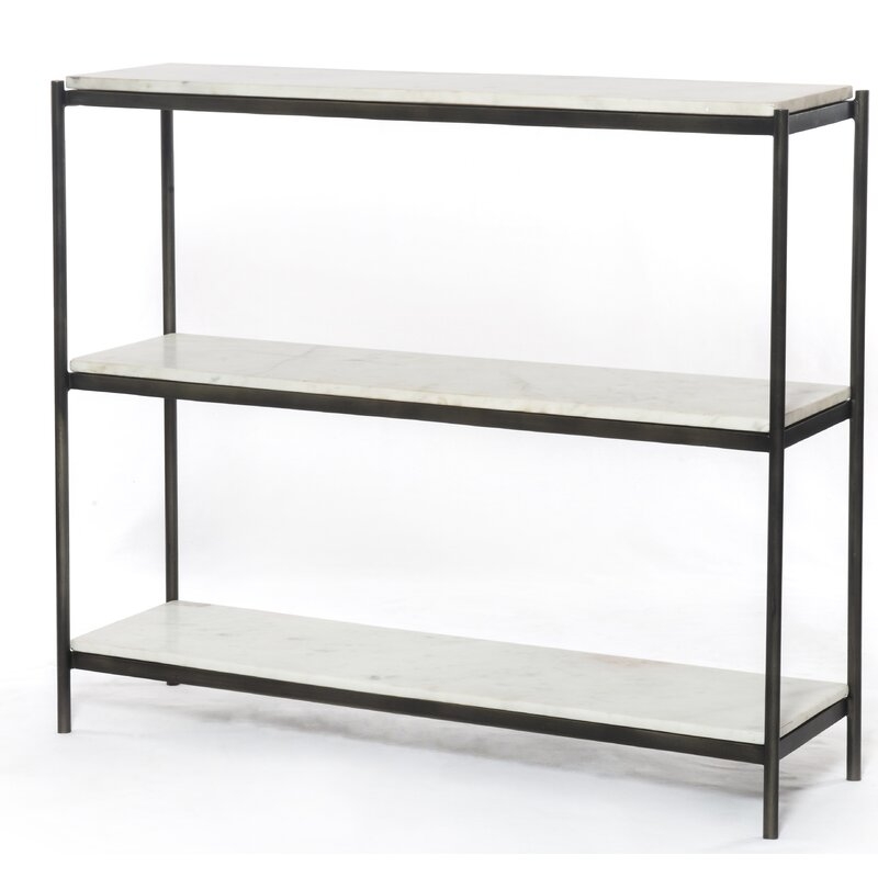 MARLOW 36" CONSOLE TABLE - Hammered Gray - Image 3