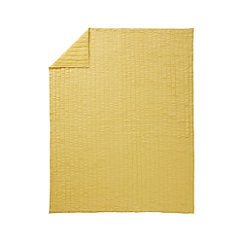 Linen Yellow Twin Quilt - Image 0