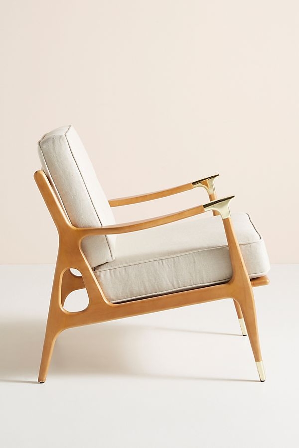 Linen Haverhill Chair - Image 1