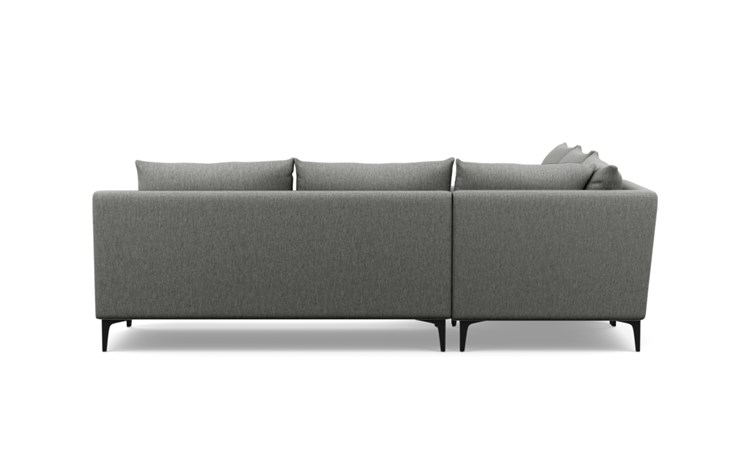 Sloan Corner Sectional Sofa, Matte Black Sloan L Leg - Image 5