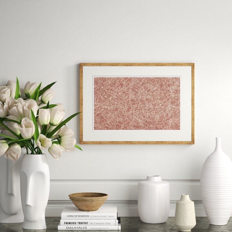 'Japanese Textile Collage III' Framed Graphic Art Print - Image 0