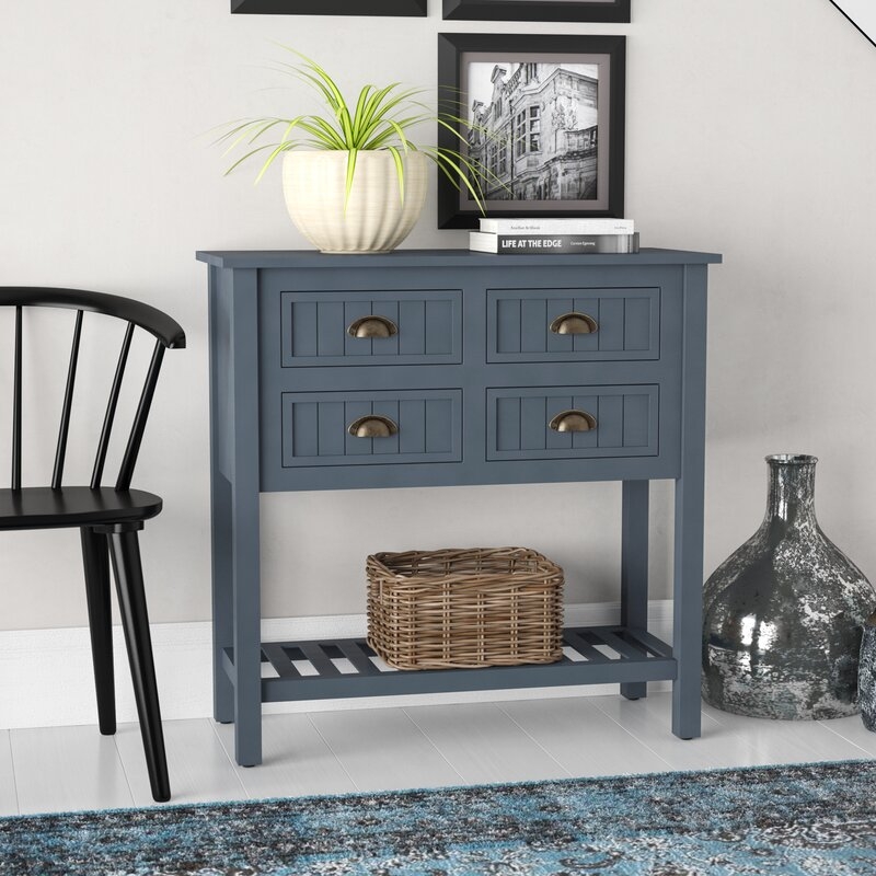 Rosas 4 Drawer Console Table - Image 2