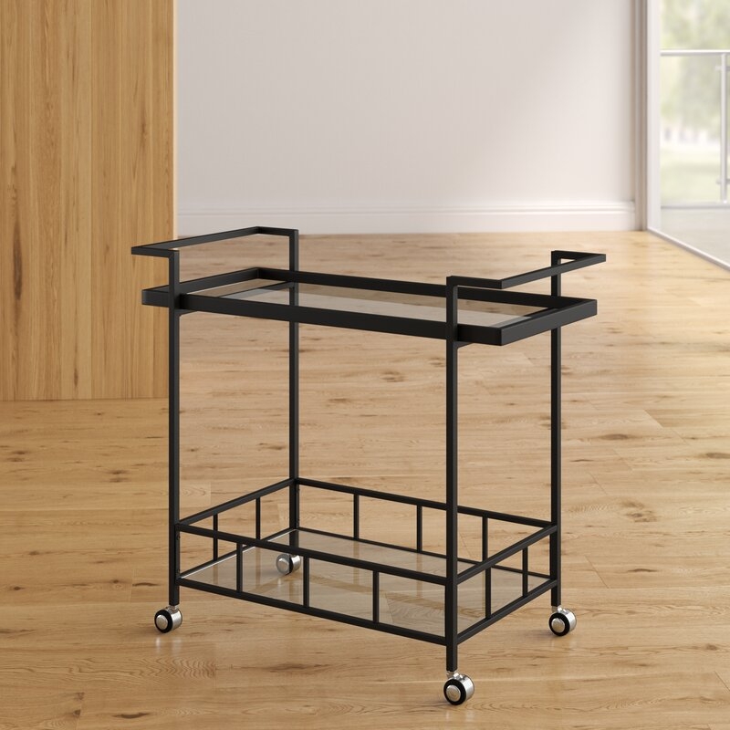 Callum Bar Cart- Ivy Bronx - Image 1