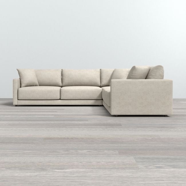 Gather Deep 3-Piece L-Shaped Sectional Sofa - Image 1