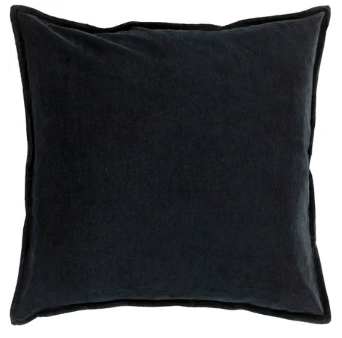 Bradford Cotton Throw Pillow 18x18" - Image 0