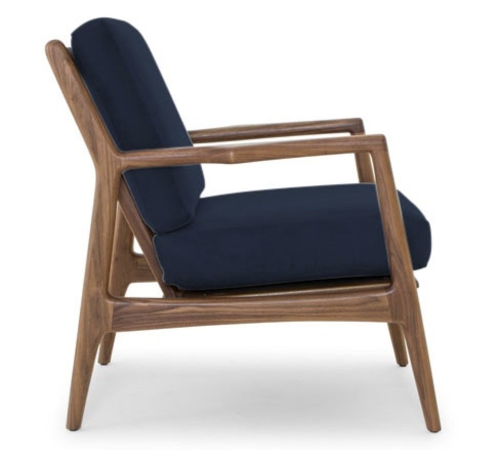 Collins Chair - Bentley Indigo - Image 2