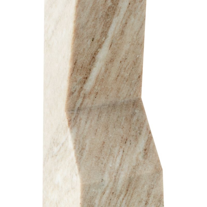 Vesta Marble Sculpture Pedestal Large - Image 6